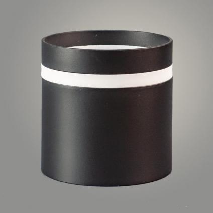 Светильник MZGX53-003 BK черный 20W GX53 d85, 24